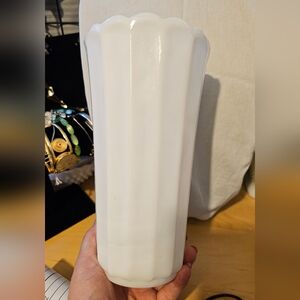 Vintage milkglass vase